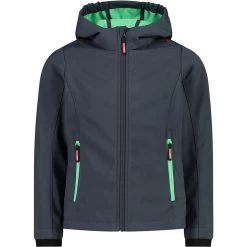 CMP Kinderen Girls Fix Hoodie Softshelljas