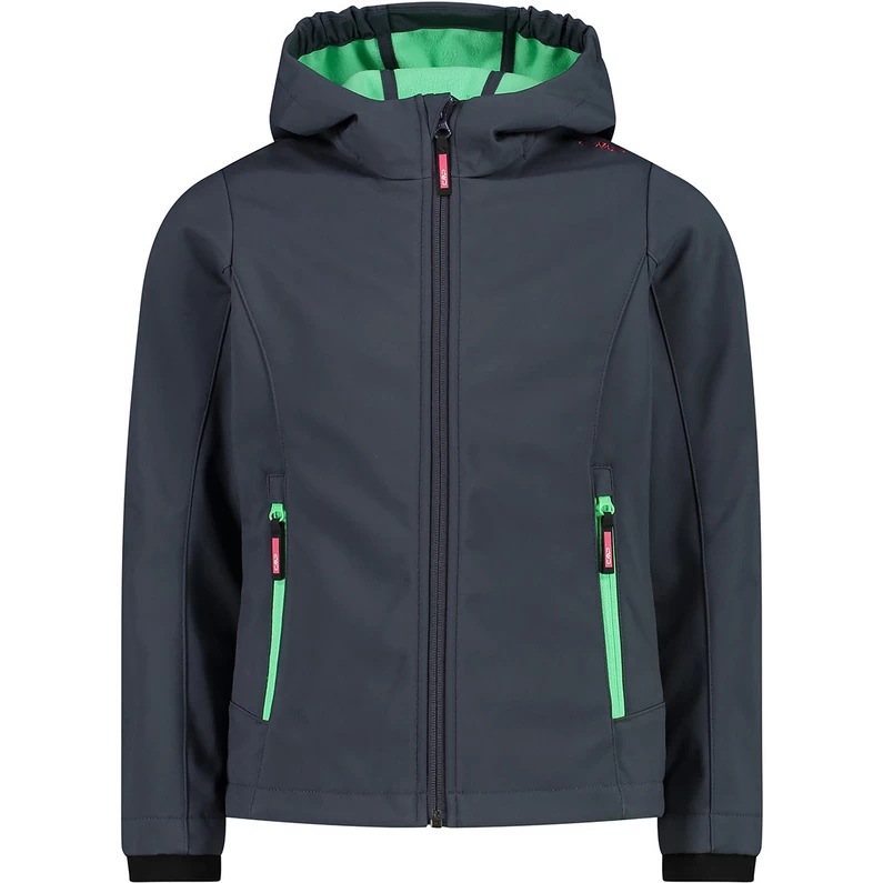 CMP Kinderen Girls Fix Hoodie Softshelljas 1 CMP Kinderen Girls Fix Hoodie Softshelljas