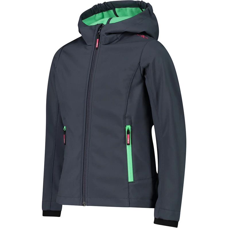 CMP Kinderen Girls Fix Hoodie Softshelljas 3 CMP Kinderen Girls Fix Hoodie Softshelljas - Afbeelding 3