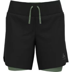 Odlo Dames X-Alp Trail 6 Inch 2-in-1 Short