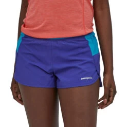 Patagonia Dames Strider Pro Short 3" -Sport Mode iview 1058967 013 pic3