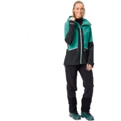 VAUDE Dames Monviso Softshell Jas -Sport Mode iview 1104579 001 pic4