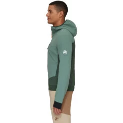 Mammut Heren Aenergy SO Hybrid Hoodie Jas 8 Mammut Heren Aenergy SO Hybrid Hoodie Jas -Sport Mode iview 1108920 016 pic7