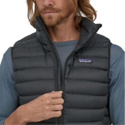 Patagonia Heren Down Sweater Bodywarmer -Sport Mode iview 1111164 005 pic2